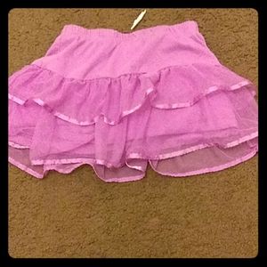 This is a purple skirt